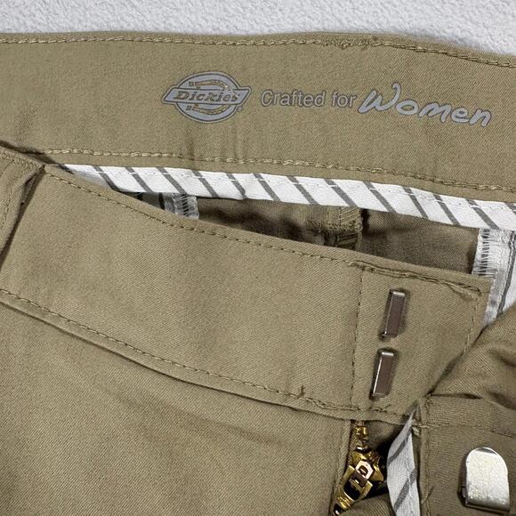 Workwear Relaxed Khaki Pants Dickies Tag 10R Fits Like 33X31 Beige Straight - Picture 4 of 9